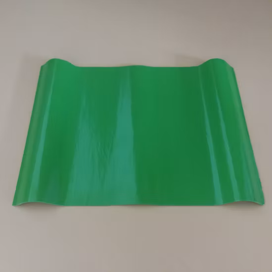 Pannello FRP in plastica ondulata colorata in fibra di vetro per copertura